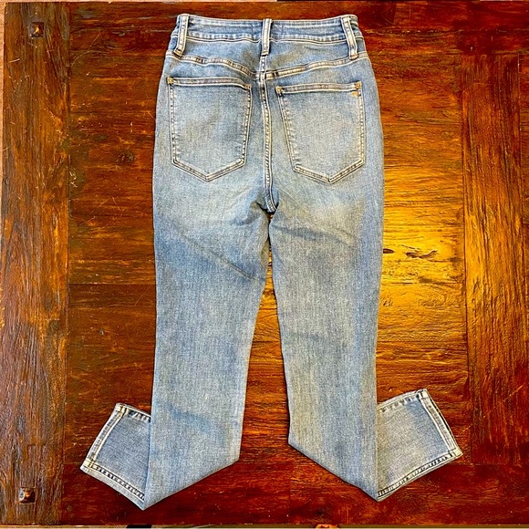 Madewell Curvy Roadtripper Skinny Jeans Vinton Wash 27 Like New - Picture 7 of 13